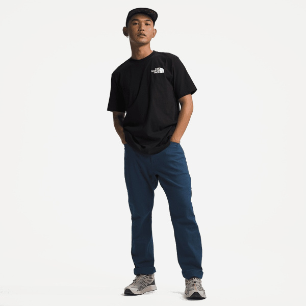 Футболка TNF S/S Places We Love Tee (Мужской; XL; Black-White)